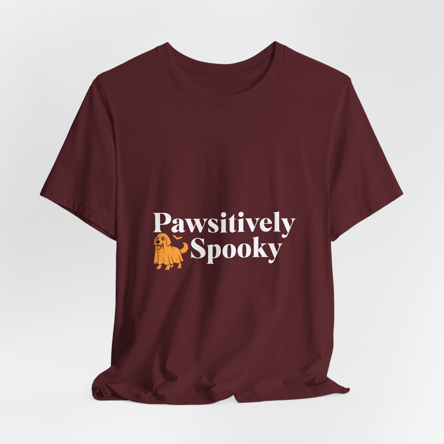 Pawsitively Spooky – Golden Retriever Halloween T-Shirt