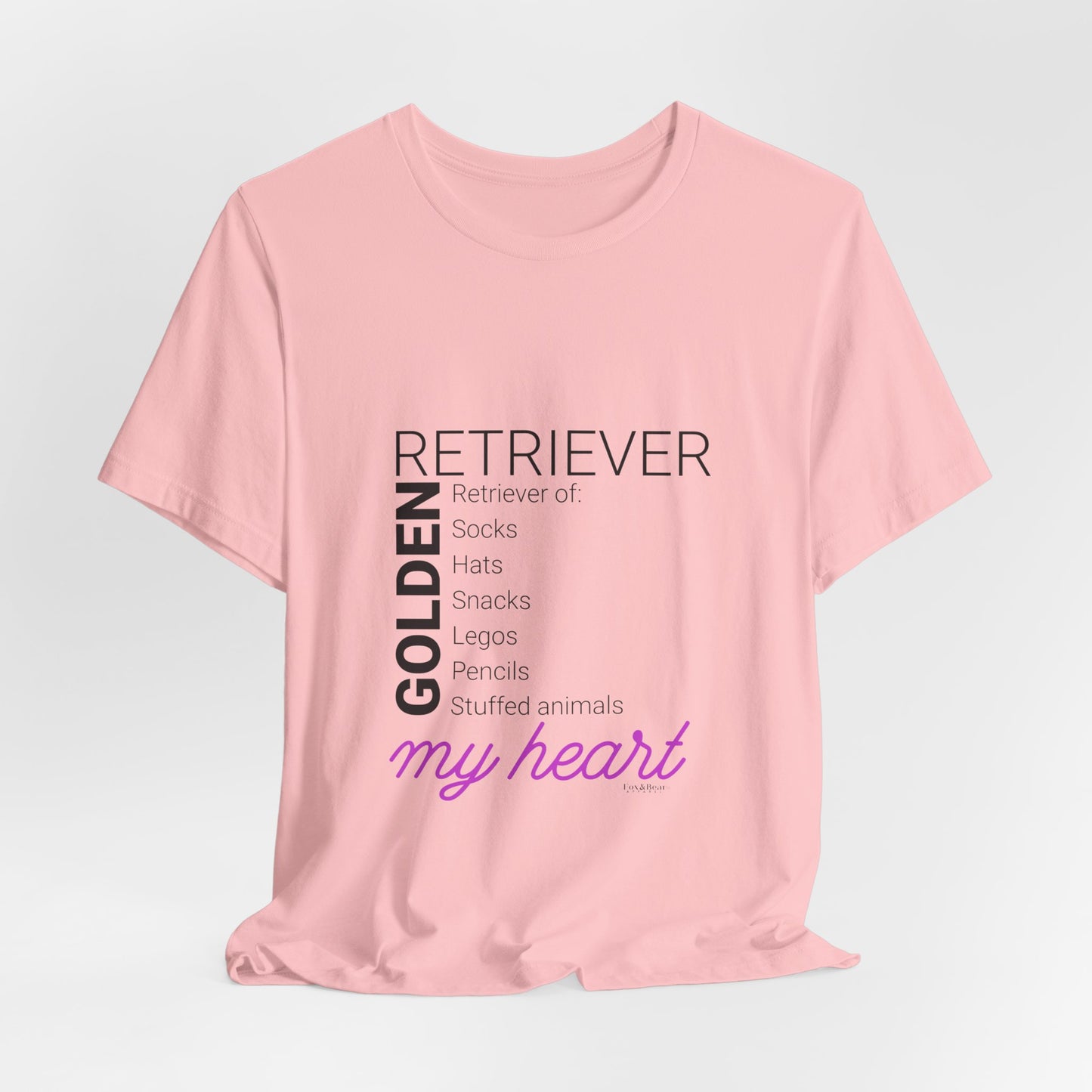 Retriever Of My Heart - Golden Retriever T-Shirt