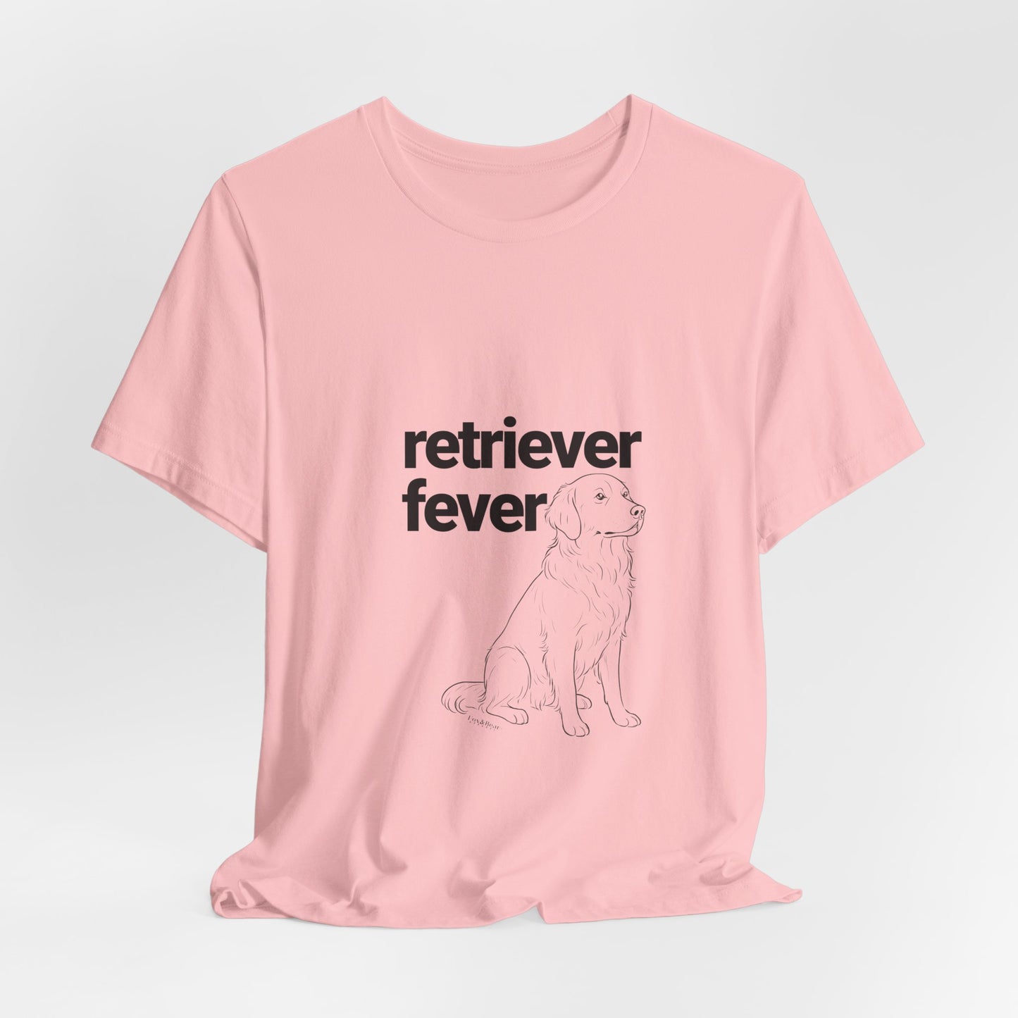 Retriever Fever – Golden Retriever T-Shirt