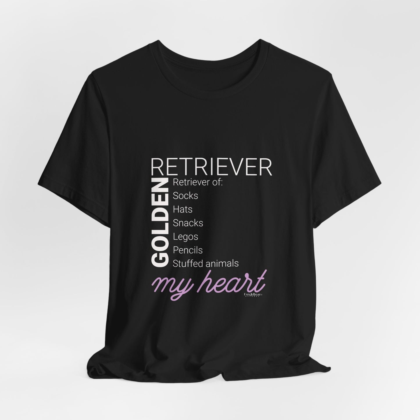 Retriever Of My Heart - Golden Retriever T-Shirt