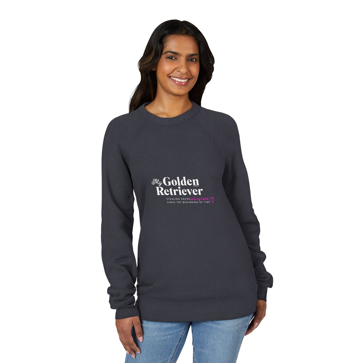 Stealing Socks and My Heart – Golden Retriever Sweatshirt
