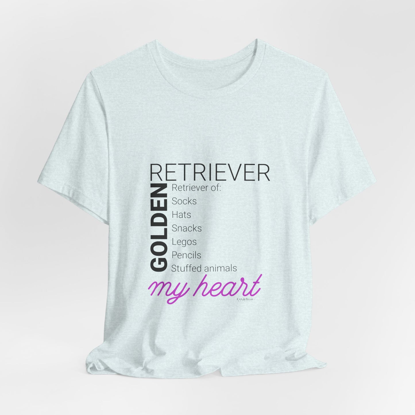 Retriever Of My Heart - Golden Retriever T-Shirt
