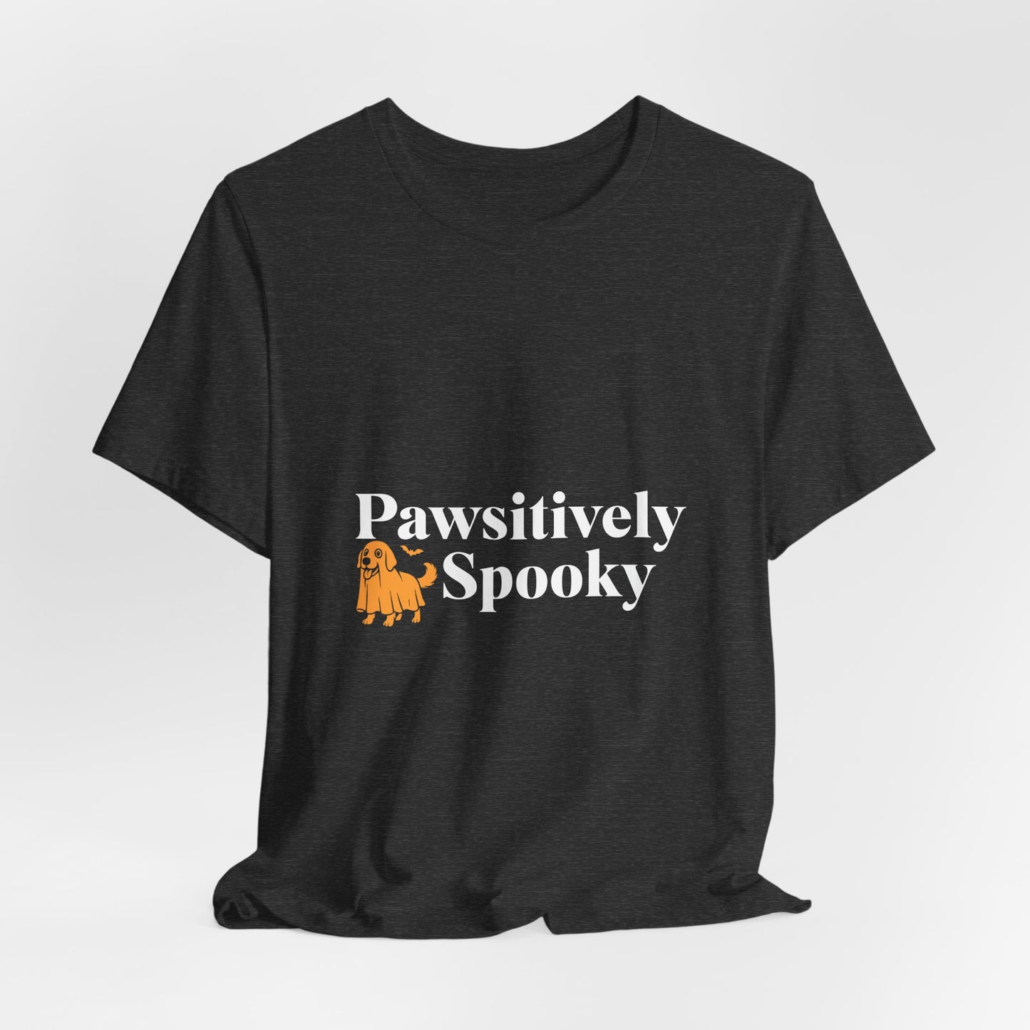 Pawsitively Spooky – Golden Retriever Halloween T-Shirt