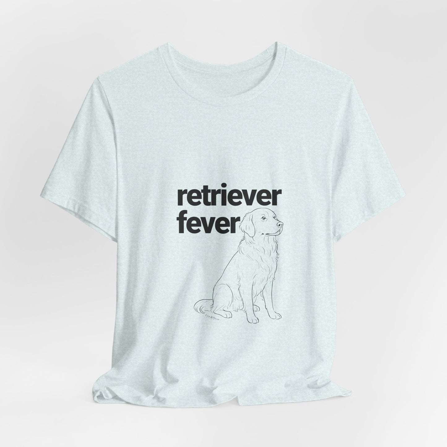 Retriever Fever – Golden Retriever T-Shirt