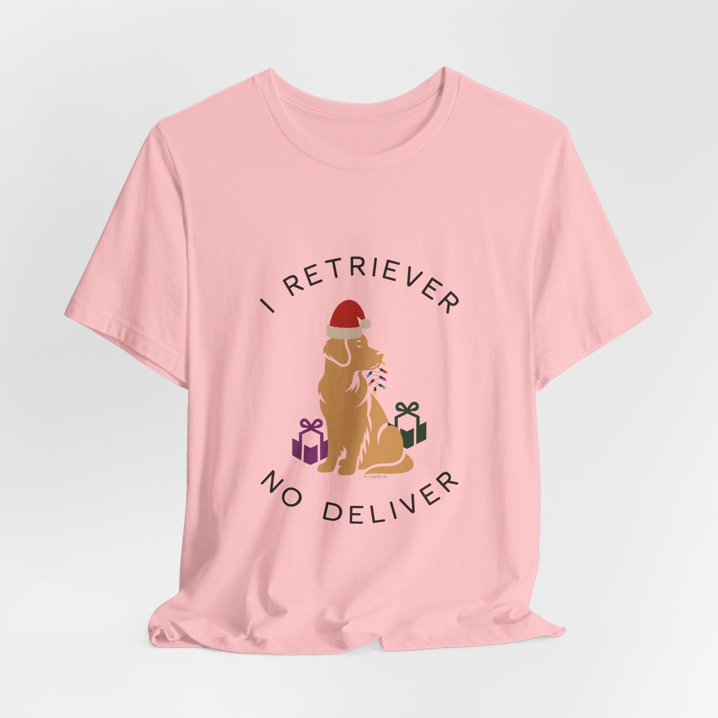 I Retriever No Deliver — Golden Retriever Christmas T-Shirt