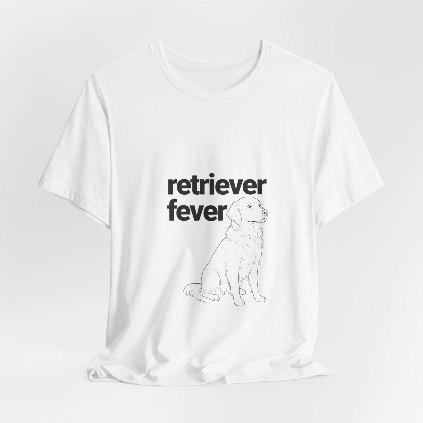 Retriever Fever – Golden Retriever T-Shirt