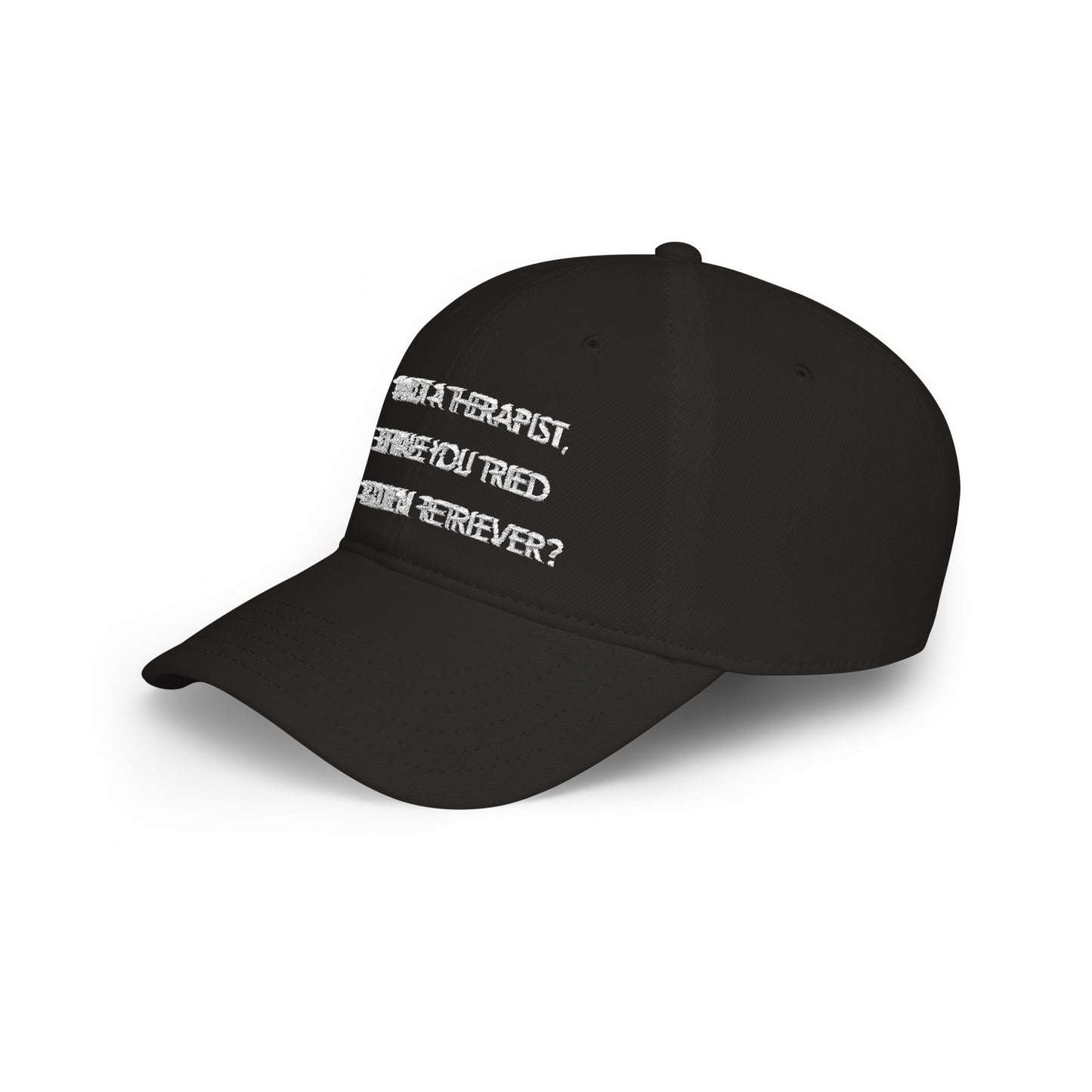 I'm not a therapist - Golden Retriever baseball cap