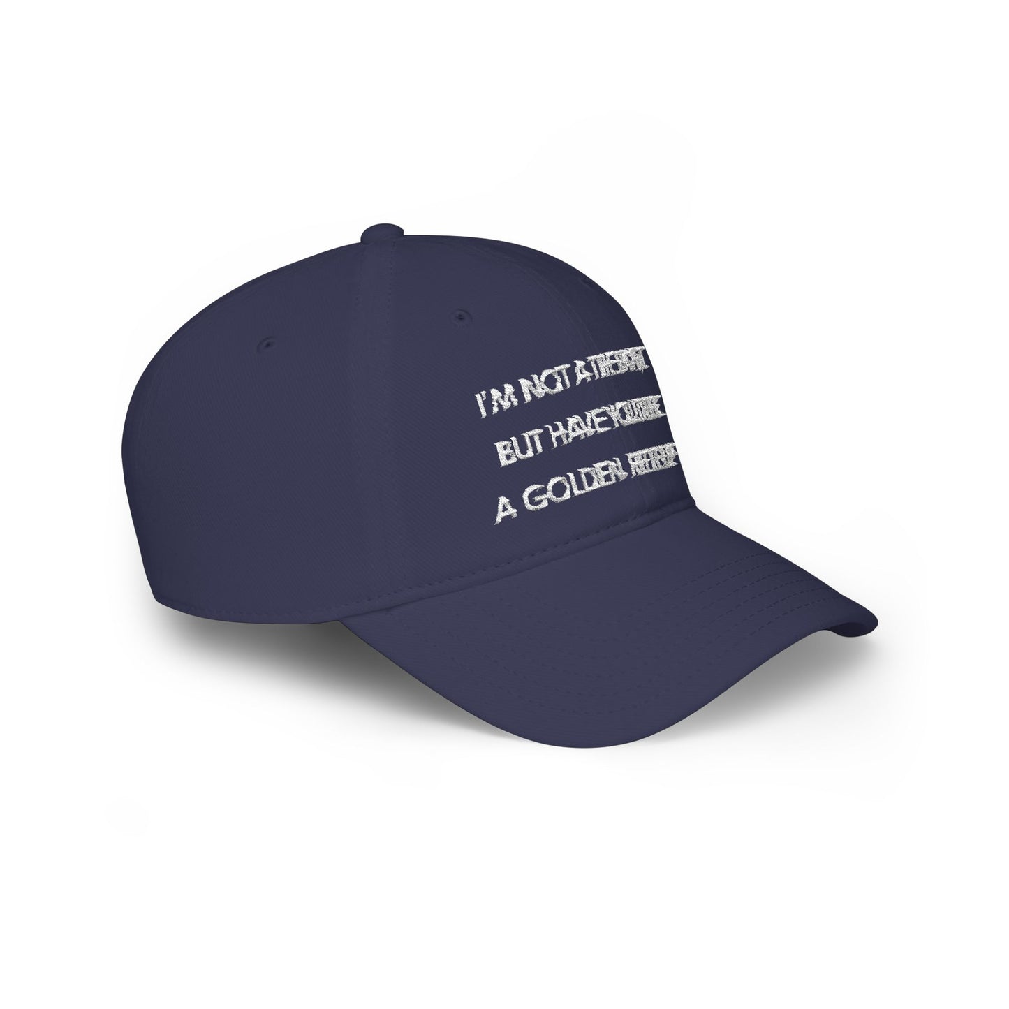 I'm not a therapist - Golden Retriever baseball cap