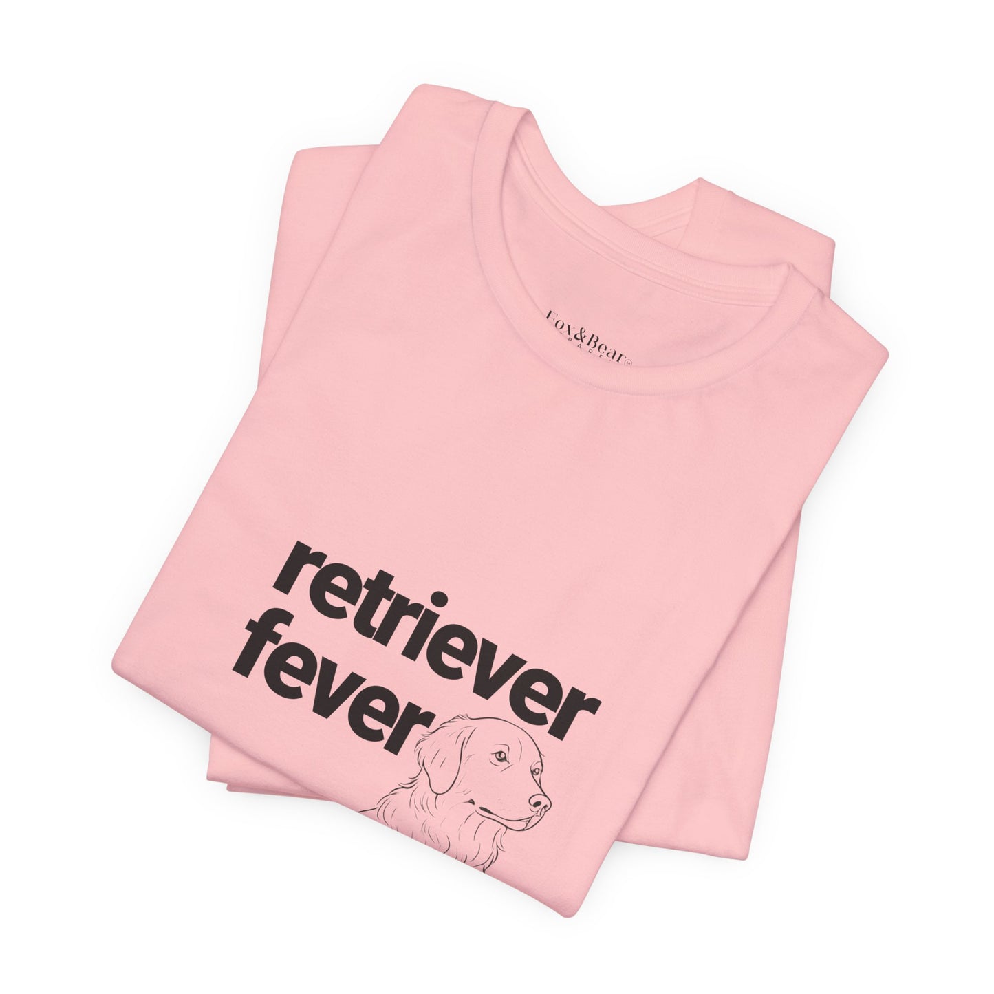 Retriever Fever – Golden Retriever T-Shirt