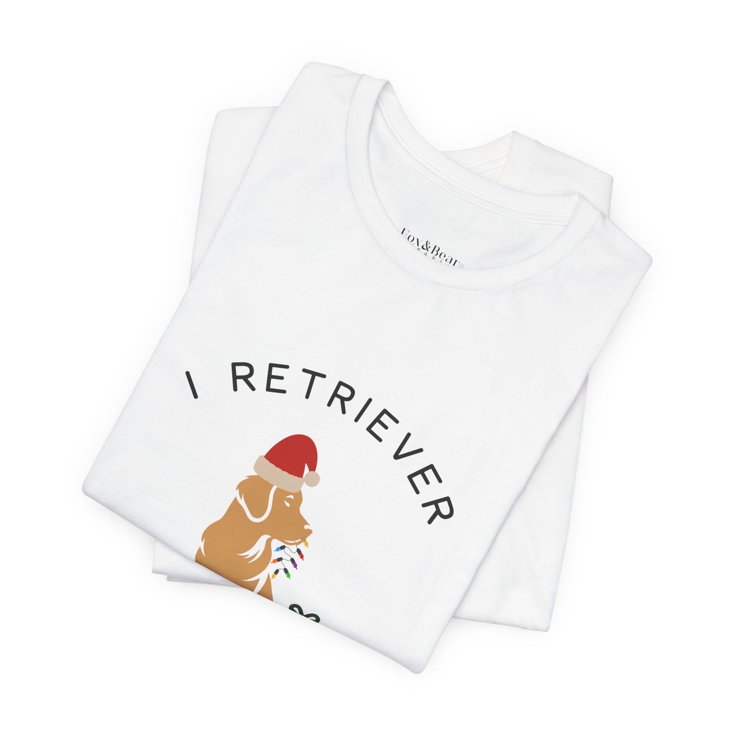 I Retriever No Deliver — Golden Retriever Christmas T-Shirt