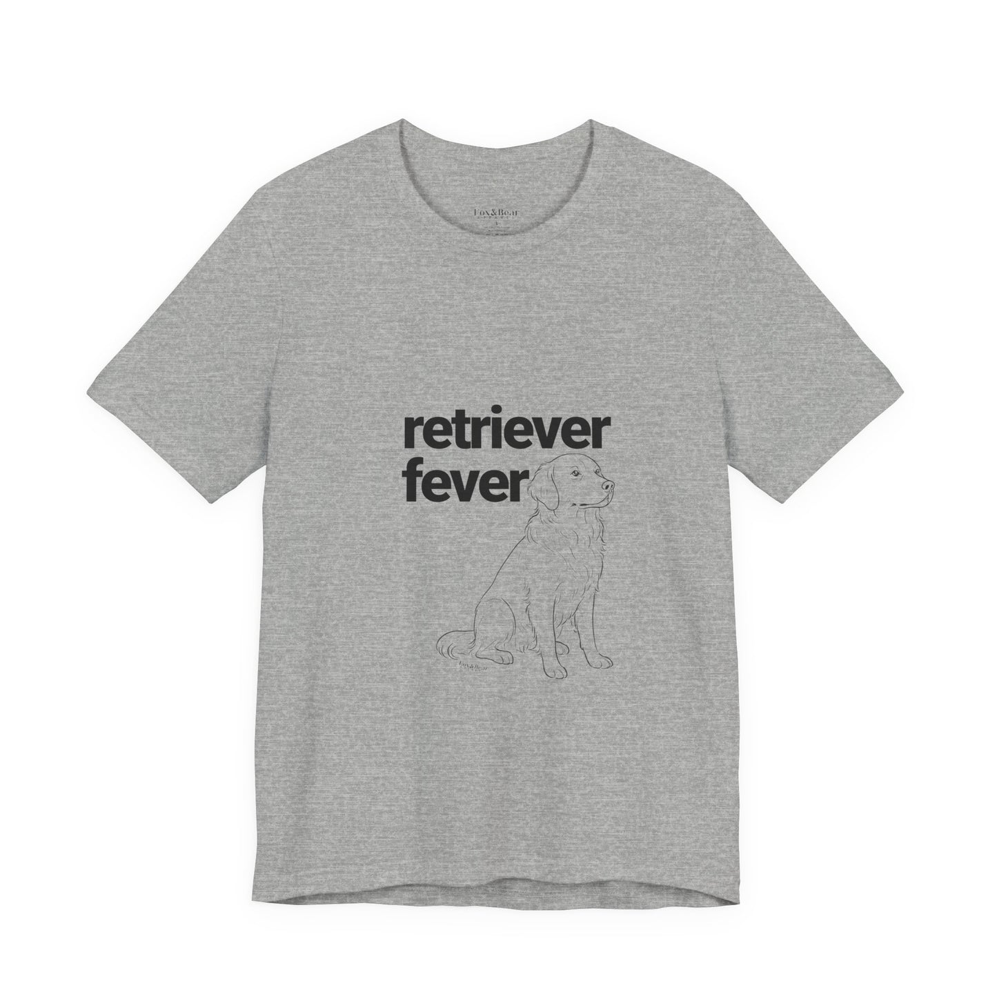 Retriever Fever – Golden Retriever T-Shirt
