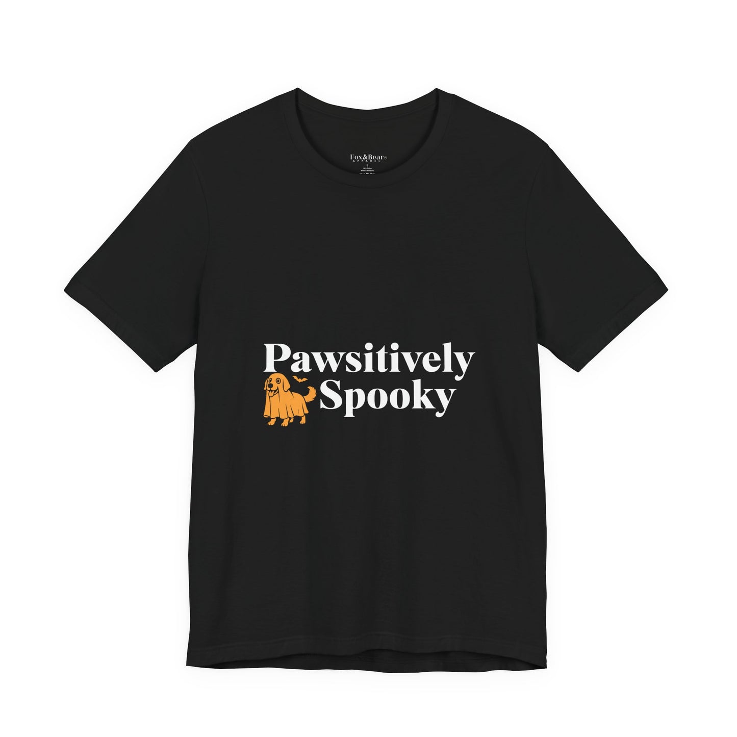 Pawsitively Spooky – Golden Retriever Halloween T-Shirt