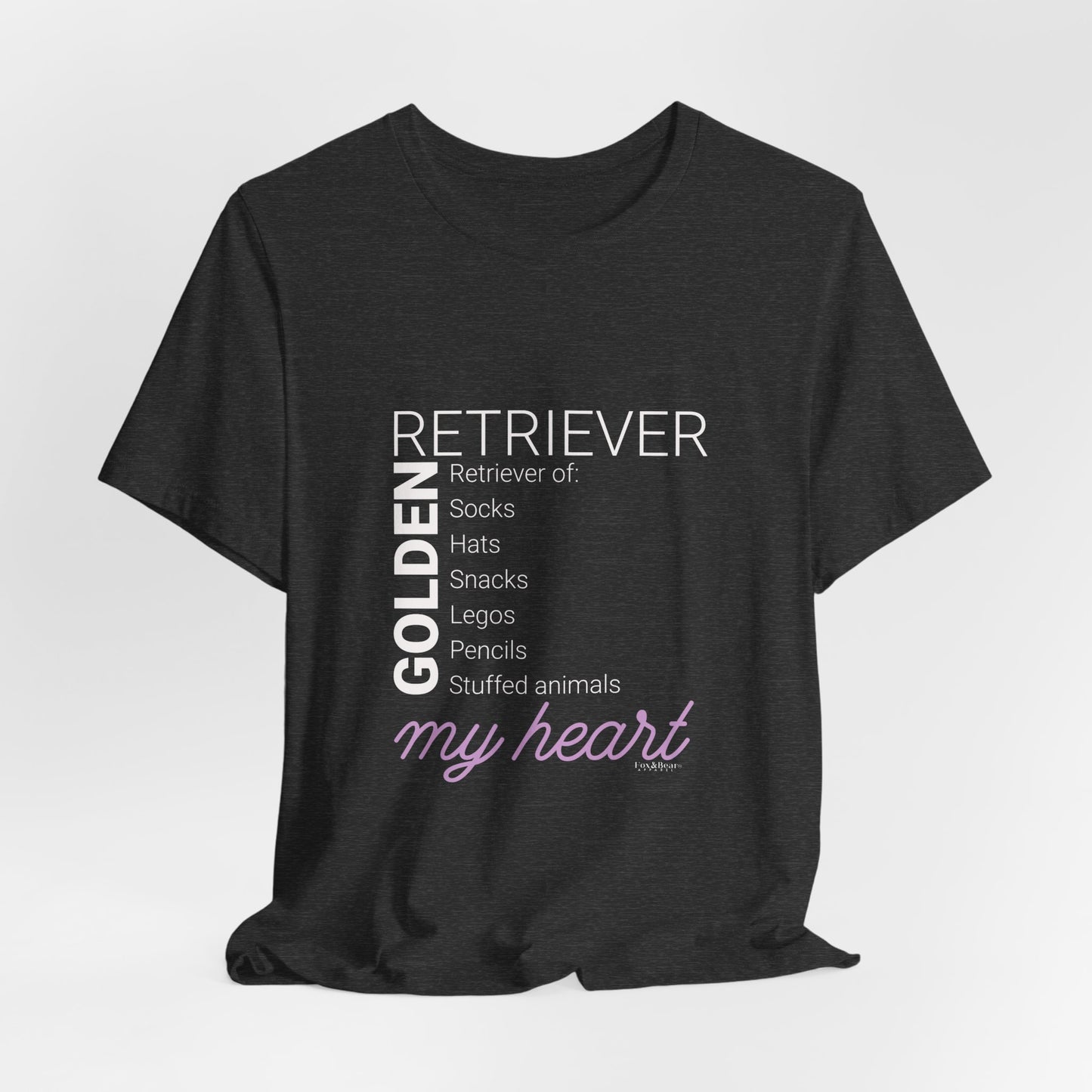 Retriever Of My Heart - Golden Retriever T-Shirt