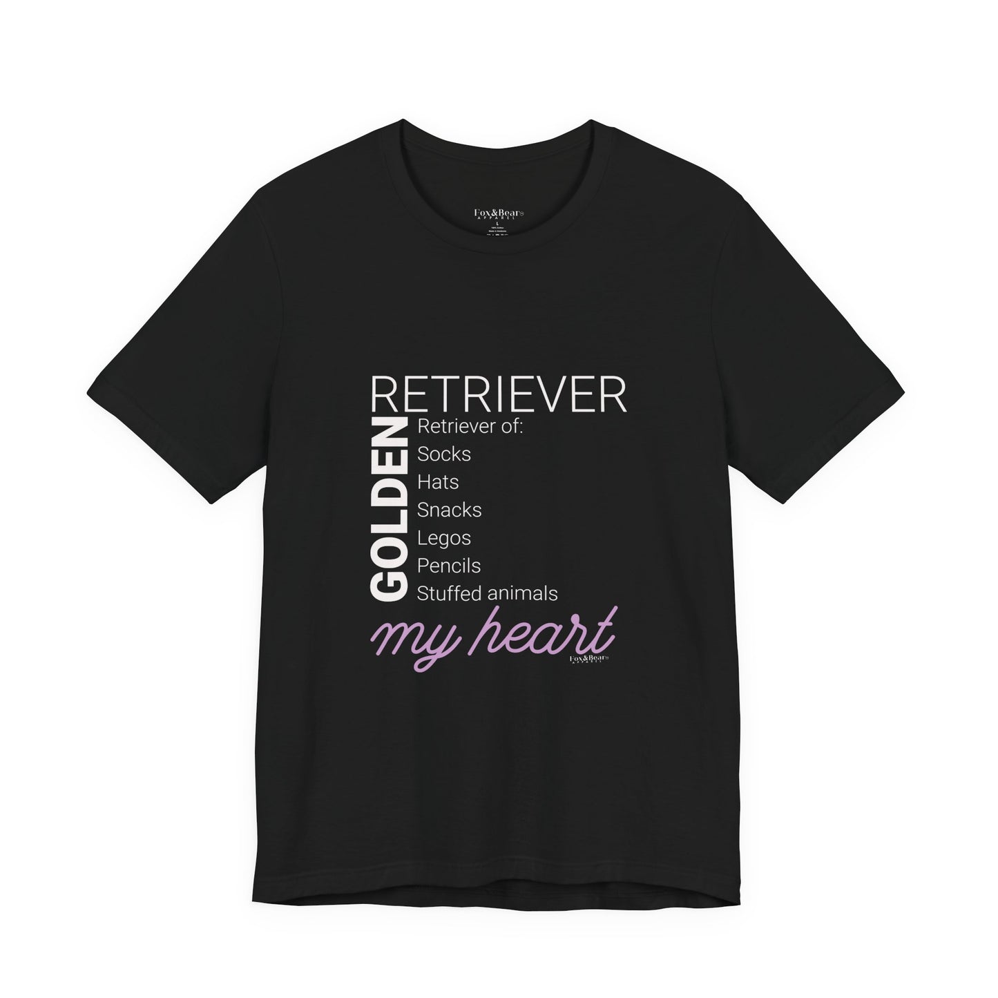 Retriever Of My Heart - Golden Retriever T-Shirt