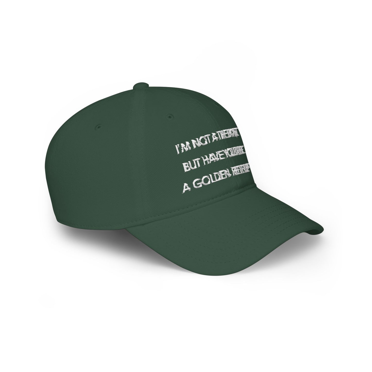 I'm not a therapist - Golden Retriever baseball cap