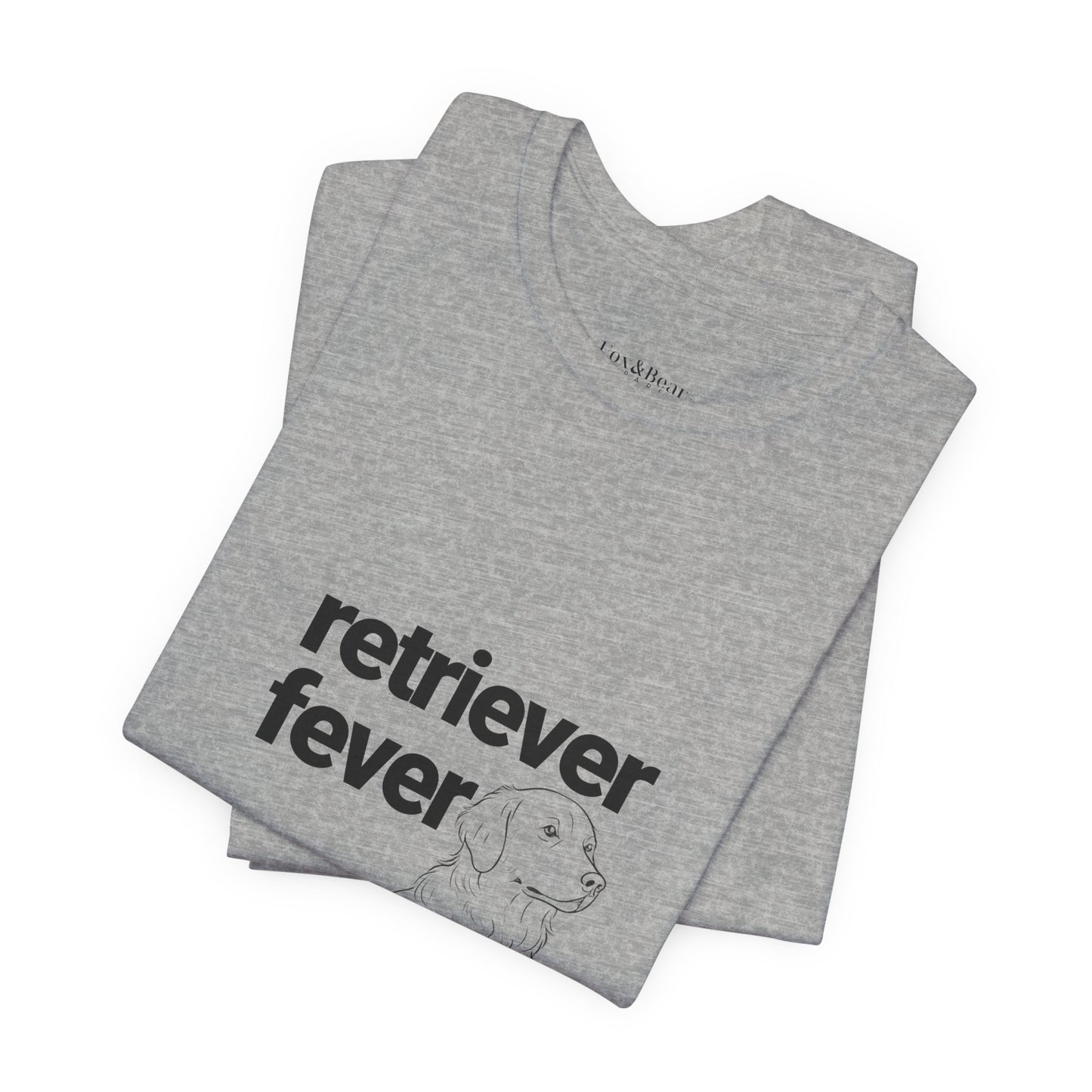 Retriever Fever – Golden Retriever T-Shirt