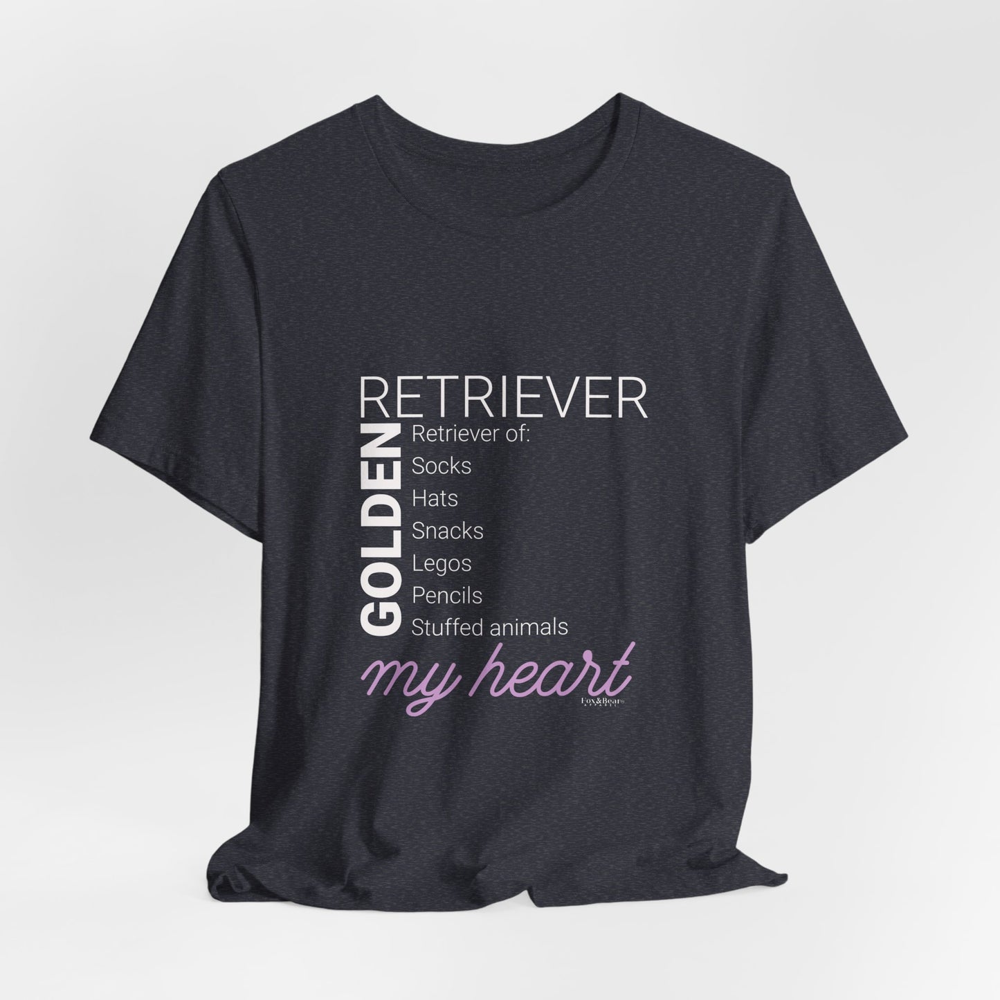 Retriever Of My Heart - Golden Retriever T-Shirt